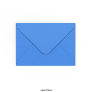 Enveloppe bleue éclatante 125x175 mm