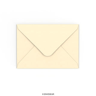 Enveloppe couleur magnolia 125x175 mm