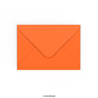 Enveloppe orange 125x175 mm