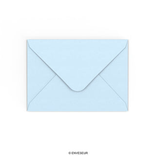 Enveloppe bleue pâle 125x175 mm