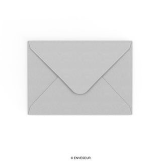 Enveloppe grise pâle 125x175 mm