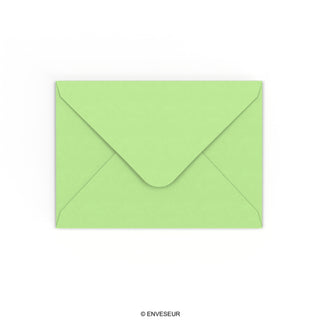 Enveloppe verte pâle 125x175 mm