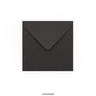 Enveloppe noire 130x130 mm