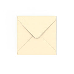 Enveloppe couleur magnolia 130x130 mm