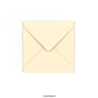 Enveloppe magnolia 130x130 mm