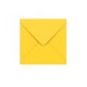 Mid Yellow Gummed V-Flap Envelope (130 x 130mm)