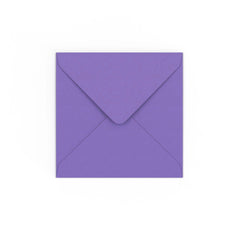Enveloppe violette 130x130 mm