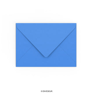 Enveloppe bleue éclatante 133x184 mm
