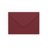 Enveloppes couleur bordeaux