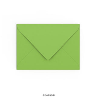 Enveloppe verte vive 133x184 mm