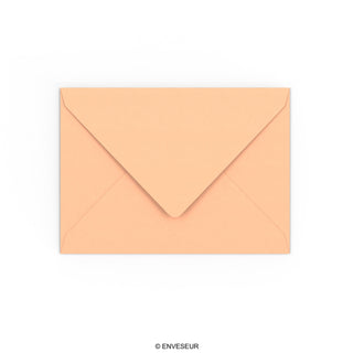 Enveloppe saumon rose 133x184 mm