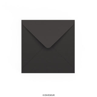 Enveloppe noire 140x140 mm
