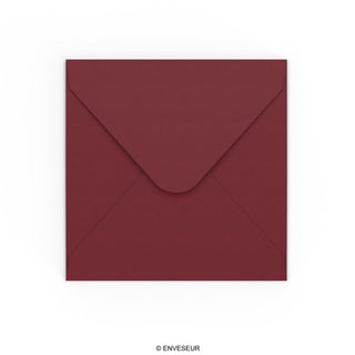 Enveloppes couleur bordeaux
