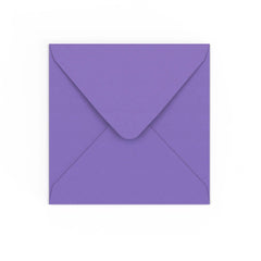 Enveloppe violette 155x155 mm