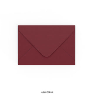 Enveloppes couleur bordeaux