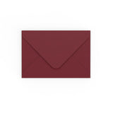 Enveloppes couleur bordeaux