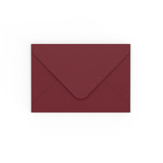 Burgundy envelopes Burgundy 65 x 94 mm Gummed