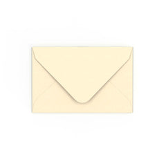 Enveloppe couleur magnolia 65x94 mm