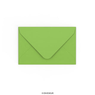 Enveloppe verte vive 65x94 mm