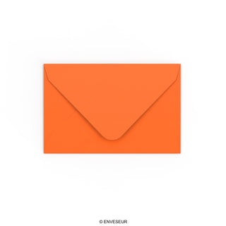 Enveloppe orange 65x94 mm