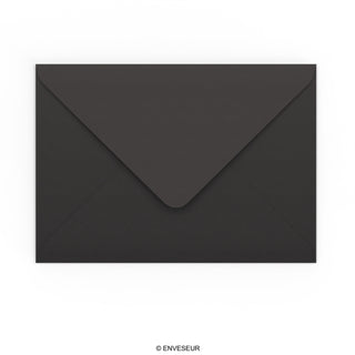Enveloppe noire 162x229 mm (C5)