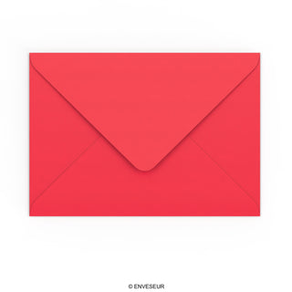 Enveloppe rouge éclatante 162x229 mm (C5)