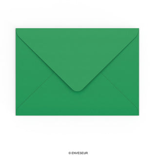 Enveloppe verte profonde 162x229 mm (C5)