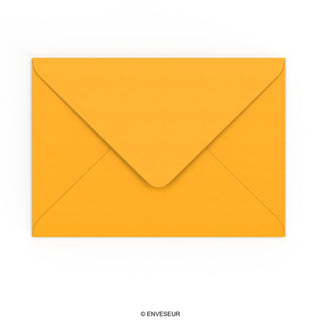 Enveloppe jaune profonde 162x229 mm (C5)