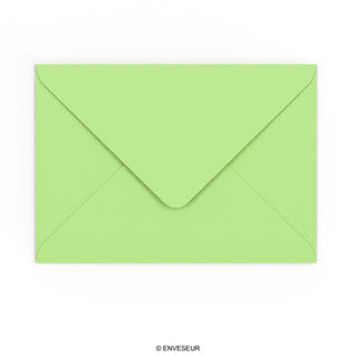 Enveloppe verte pâle 162x229 mm (C5)