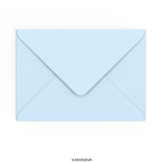 Enveloppe bleue pâle 162x229 mm (C5)