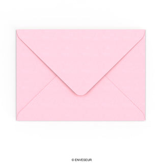 Enveloppe rose pâle 162x229 mm (C5)