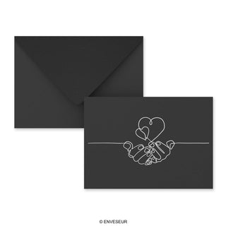 Enveloppes pour la Saint-Valentin ”Partager l'amour” 
