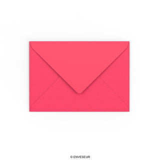 Enveloppe rose éclatante 114x162 mm (C6)