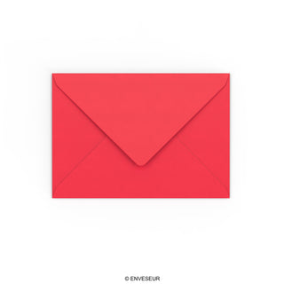 Enveloppe rouge éclatante 114x162 mm (C6)