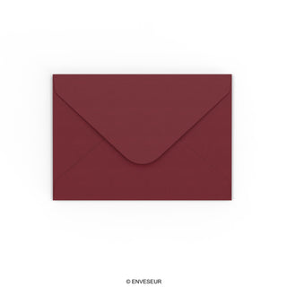 Enveloppes couleur bordeaux