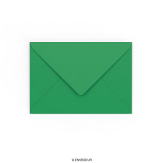 Enveloppe verte profonde 114x162 mm (C6)