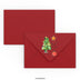 Christmas envelope Christmas Tree Dark Red 114 x 162 mm (C6)