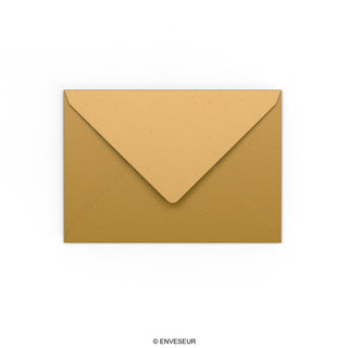 Enveloppe dorée 114x162 mm (C6)