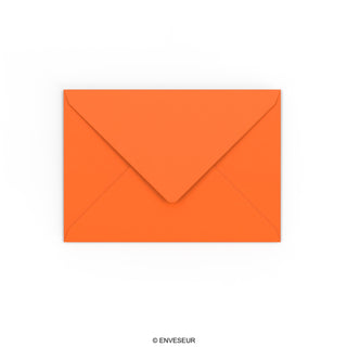 Enveloppe orange 114x162 mm (C6)