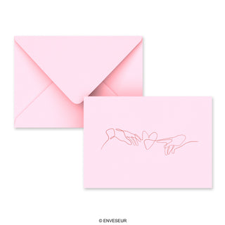 Enveloppes pour la Saint-Valentin ”Vivre amour”  