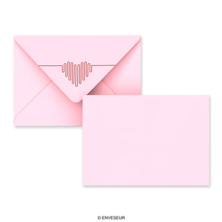 Enveloppes pour la Saint-Valentin ”Battements de cœur” 