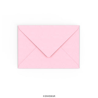 Enveloppe rose pâle 114x162 mm (C6)