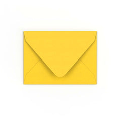 Enveloppe jaune 82x113 mm (C7)