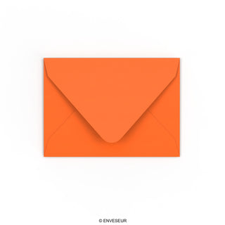 Enveloppe orange 82x113 mm (C7)