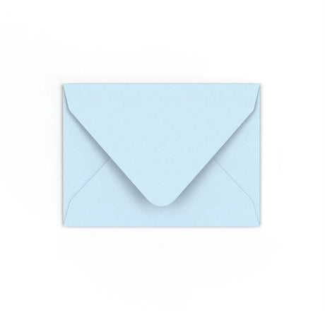 Enveloppe bleue pâle 82x113 mm (C7)