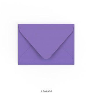 Enveloppe violette 82x113 mm (C7)