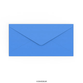 Enveloppe bleue éclatante 110x220 mm (DL)