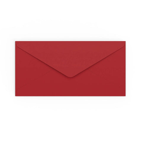 DL Dark Red Envelope (110 x 220mm)