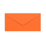 Enveloppe orange 110x220 mm (DL)
