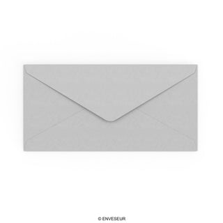 Enveloppe grise pâle 110x220 mm (DL)